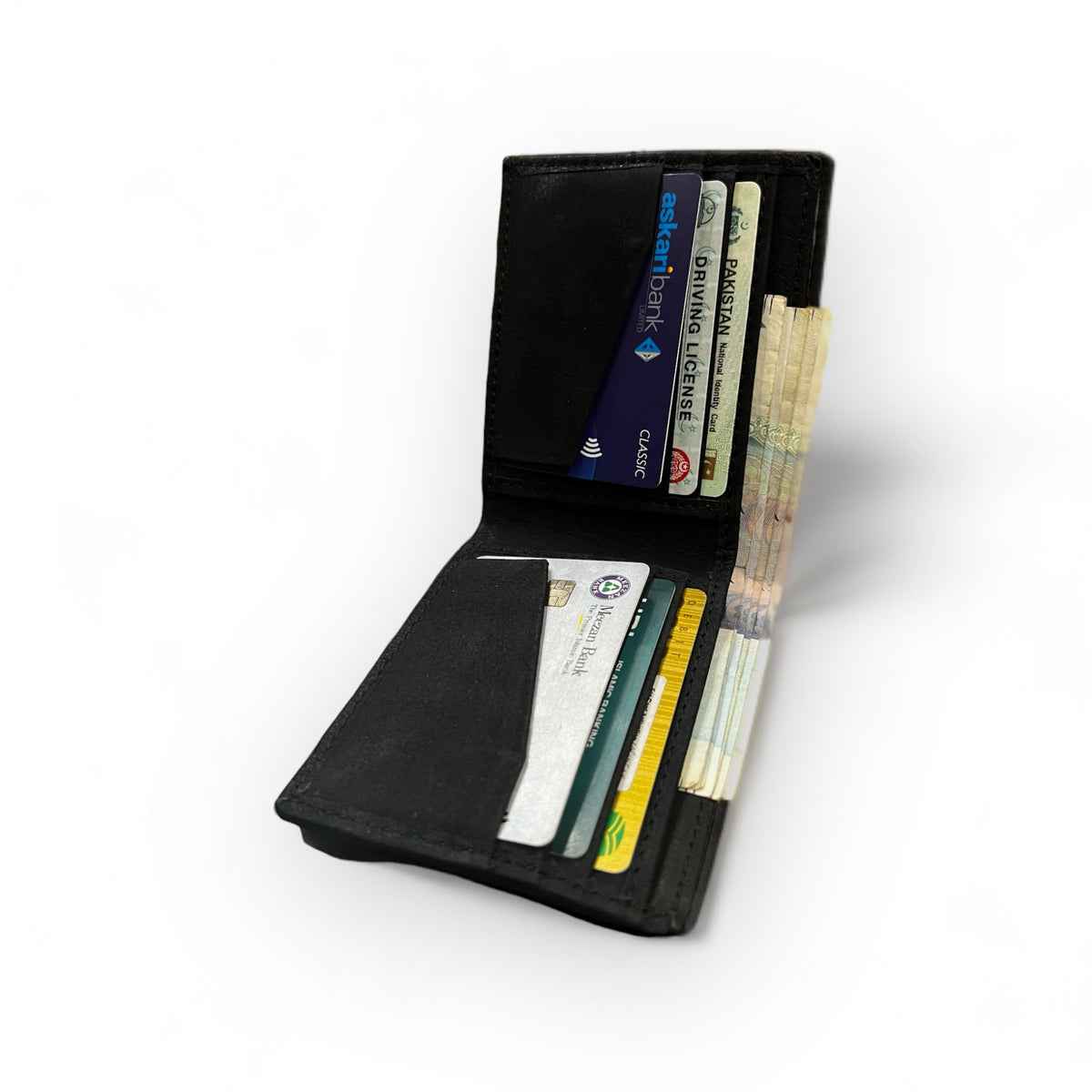 Velvet vista sideways wallet-100% leather