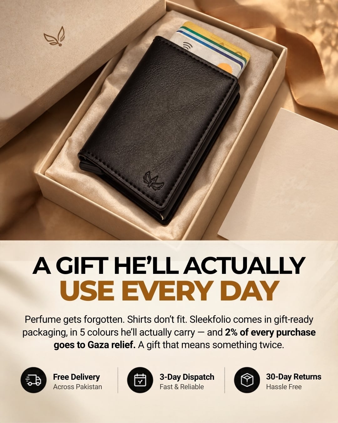 Sleekfolio RFID Cardholder - Premium PU Leather – image 5